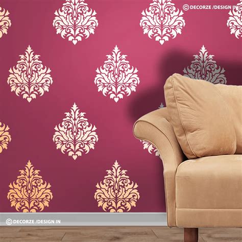 wall paint stencil ideas|best paint for wall stencils.